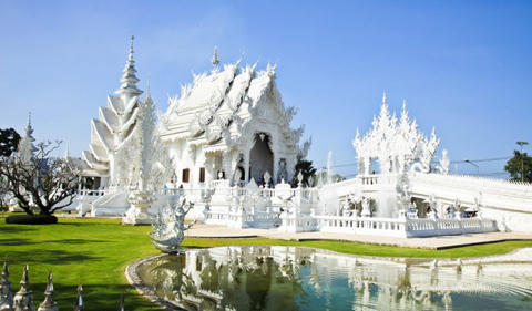 Kết quả hình ảnh cho Chùa trắng ở Pa-O Dan Chai, Chiang Rai. Thái Lan