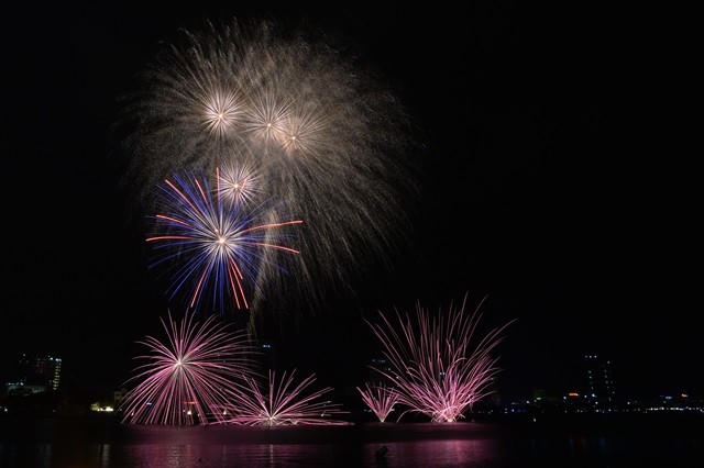 Pháo hoa đêm Hỏa thổi bùng hy vọng về một đêm Thổ hoành tráng