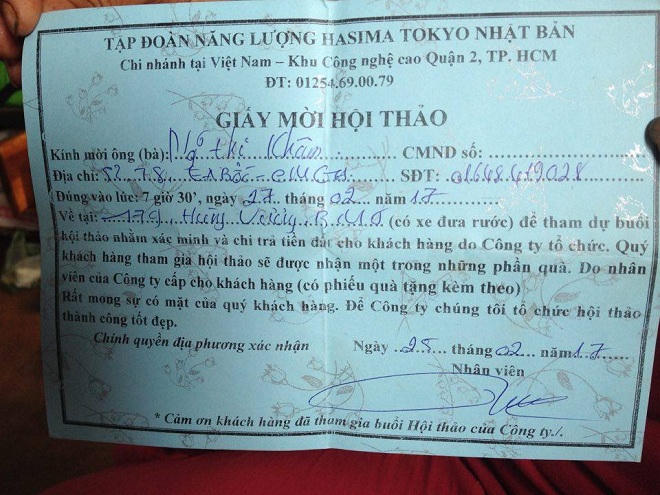 Lừa thuê đất dựng trụ sóng năng lượng mặt trời rồi chiếm đoạt tiền