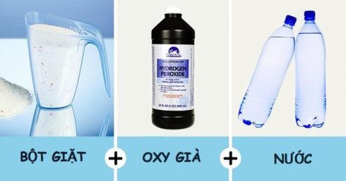 Cách tấy trắng quần áo nhanh và đơn giản