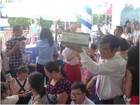 Vinamilk đồng hành hưởng ứng Chương trình ” Ngày sữa thế giới” do Hiệp hội sữa Việt Nam khởi xướng