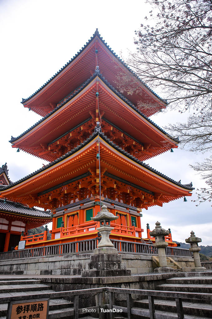 Kiyomizu Dera - chùa cổ nổi tiếng nhất Kyoto