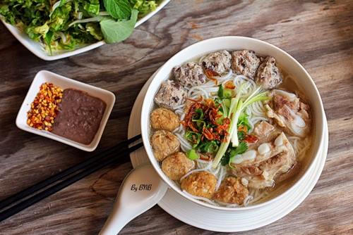 Kết quả hình ảnh cho Bún mọc