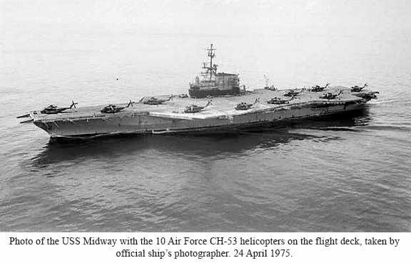 Chiến dịch di tản của người Mỹ khỏi Sài Gòn (Kỳ cuối): 'Chiến dịch Gió Lớn'