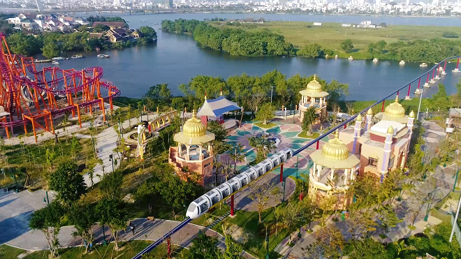 Đã đời với những trải nghiệm mới mẻ ở Sun World Danang Wonders (Asia Park)