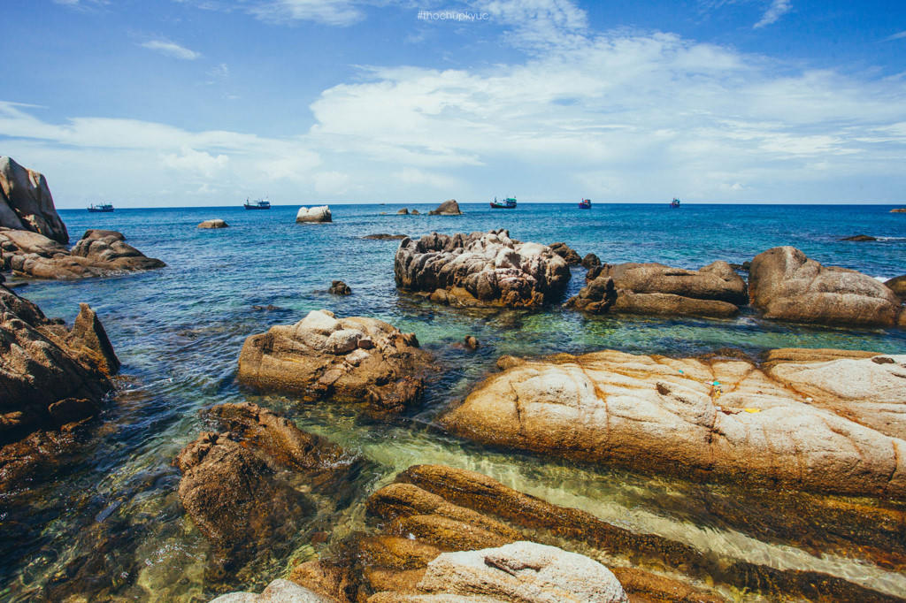 He ve Cu Lao Cau bat cua, ngam bien xanh trong vat hinh anh 13