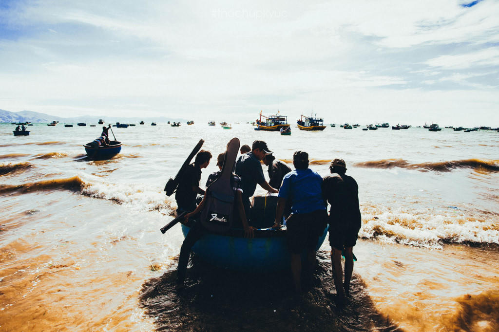 He ve Cu Lao Cau bat cua, ngam bien xanh trong vat hinh anh 6