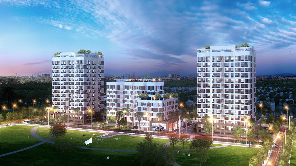 Chính thức cất nóc dự án Valencia Garden