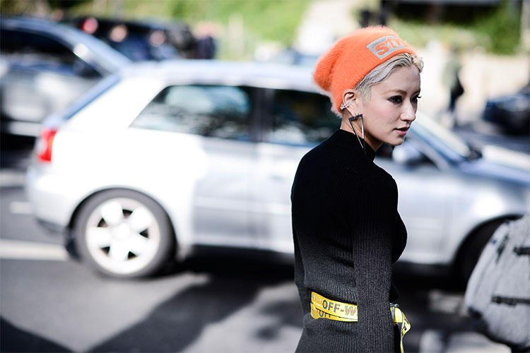 Kelbin Lei tiên phong với xu hướng dây đai Off White