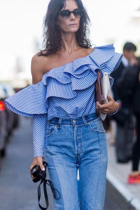 Ao lech vai voi nhieu kieu dang phu hop nhieu phong cach