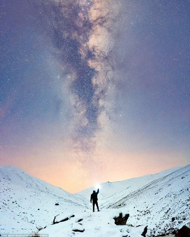 ngam khung canh bau troi dep chua tung thay o new zealand hinh anh 2