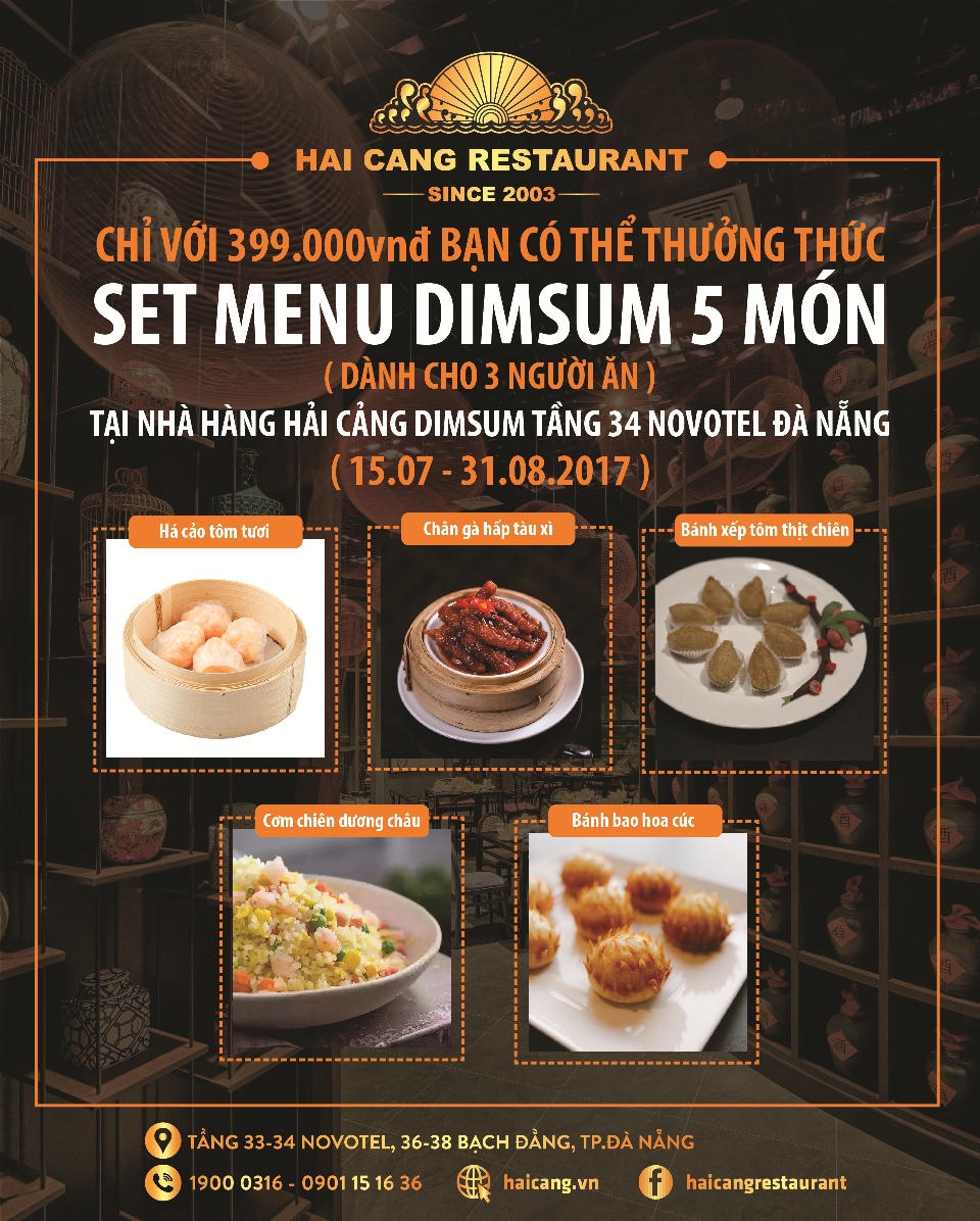 Ngập tràn ưu đãi tại Hải Cảng Novotel Đà Nẵng