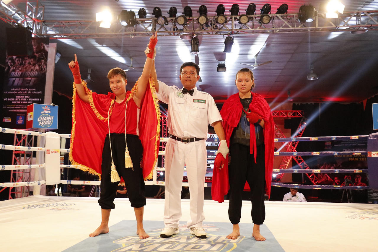 Các võ sĩ Võ cổ truyền đại chiến tranh đai vô địch Number 1 tại Quảng Ngãi 