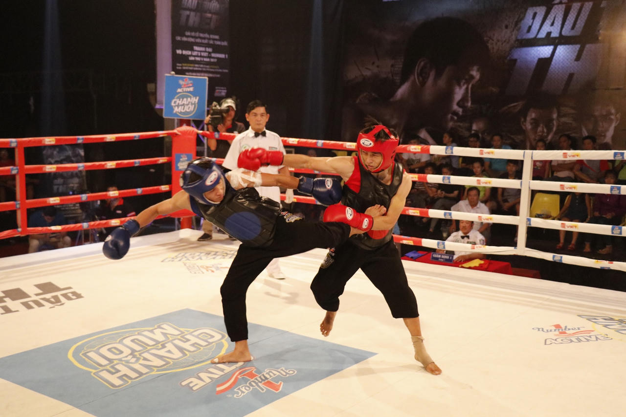 Các võ sĩ Võ cổ truyền đại chiến tranh đai vô địch Number 1 tại Quảng Ngãi 