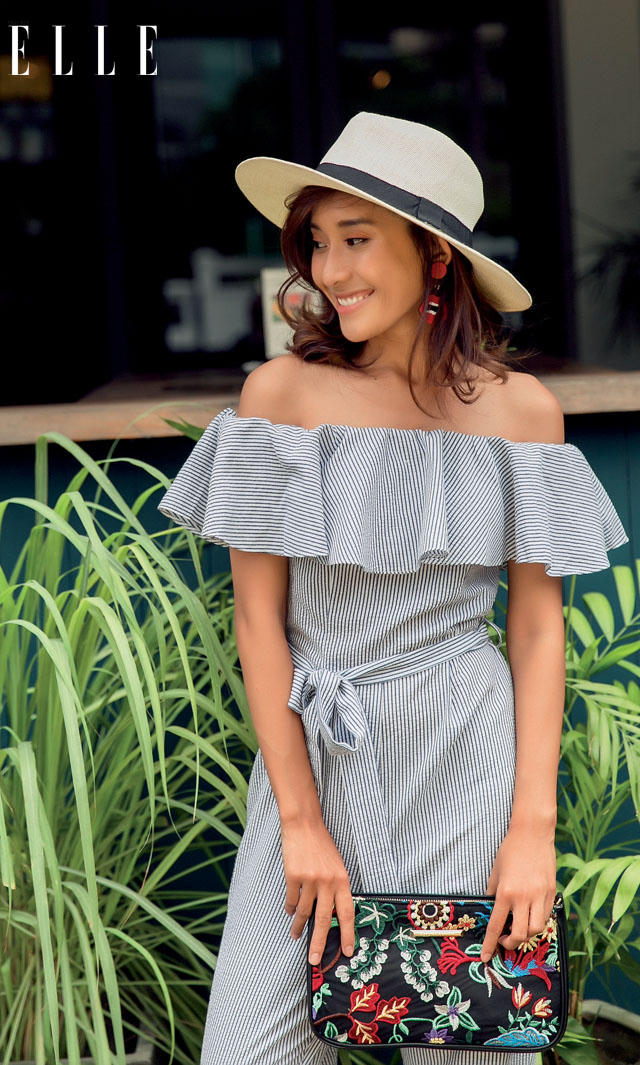 Gợi ý những cách mặc đẹp với áo trễ vai