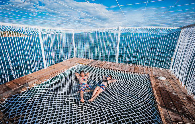 gioi tre thich thu o leu to chim chenh venh ben vach da vinh cam ranh hinh anh 9