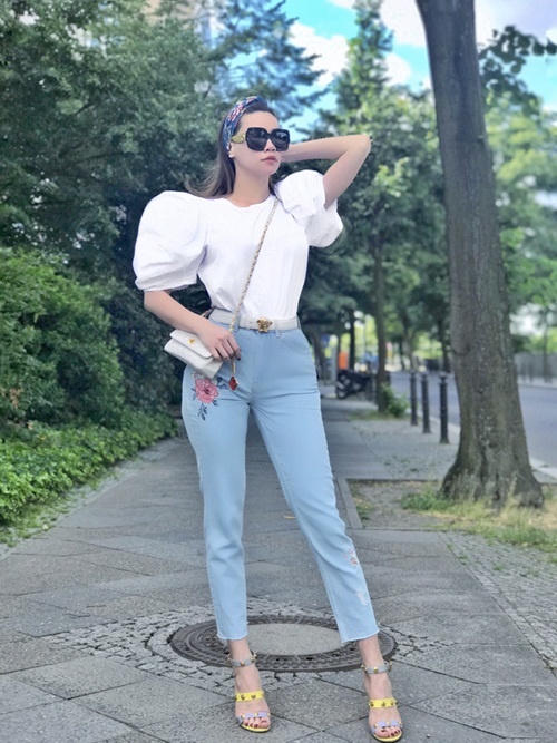 Hồ Ngọc Hà - mỹ nhân nghiện váy áo tay phồng thập niên 1980