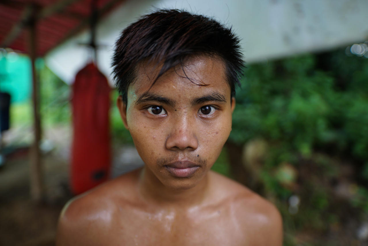 Thế giới “bầm giập” của các võ sĩ nhí Myanmar