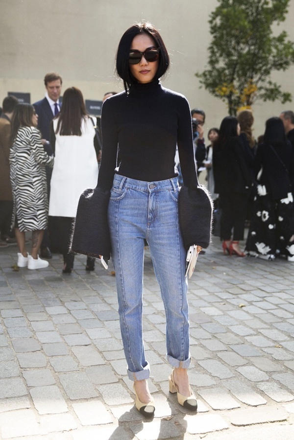 Phối đồ chuẩn với áo tay phồng, tay loe đang hot