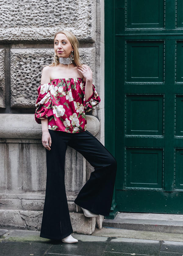 Phối đồ chuẩn với áo tay phồng, tay loe đang hot