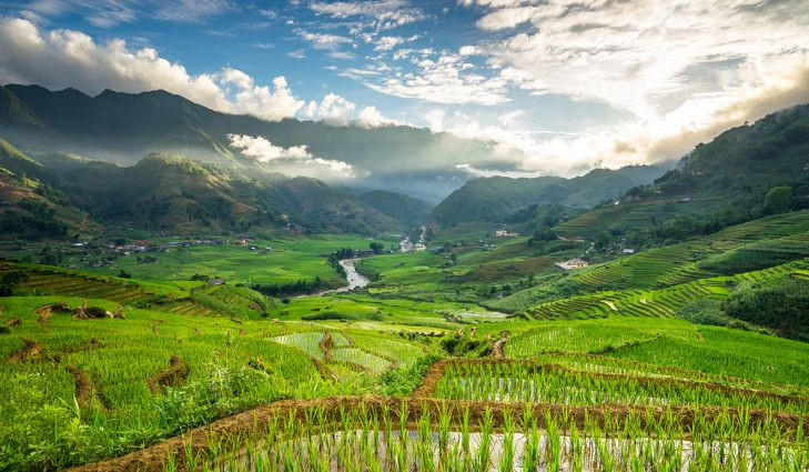 Nhung thua ruong bac thang tuyet dep khap chau A hinh anh 5