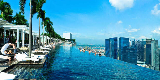 Marina Bay Sands Hotel - Infinity Pool