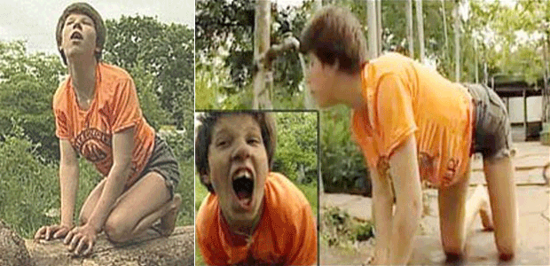 Bi kịch những đứa trẻ được thú hoang nuôi dưỡng