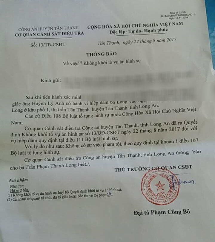 Nỗi niềm người phụ nữ một đêm hai lần bị hiếp dâm