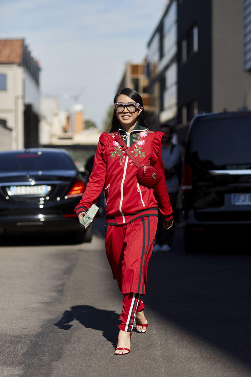 Gucci tràn ngập street style ở Milan Fashion Week Xuân – Hè 2018