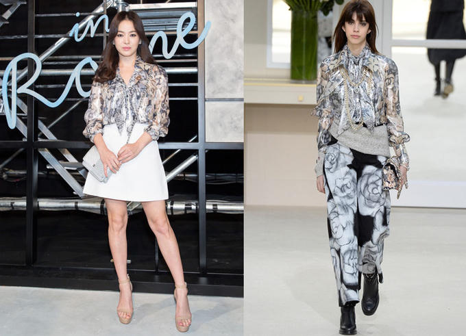 Song Hye Kyo hướng tới sự đơn giản khi dùng hàng hiệu