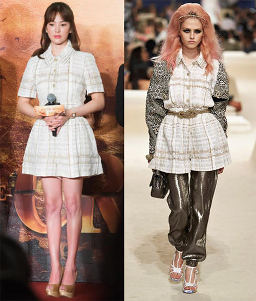 Song Hye Kyo hướng tới sự đơn giản khi dùng hàng hiệu