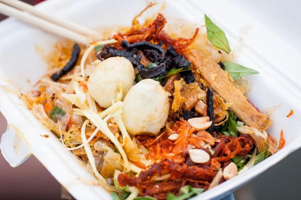 Kết quả hình ảnh cho Bánh tráng trộn