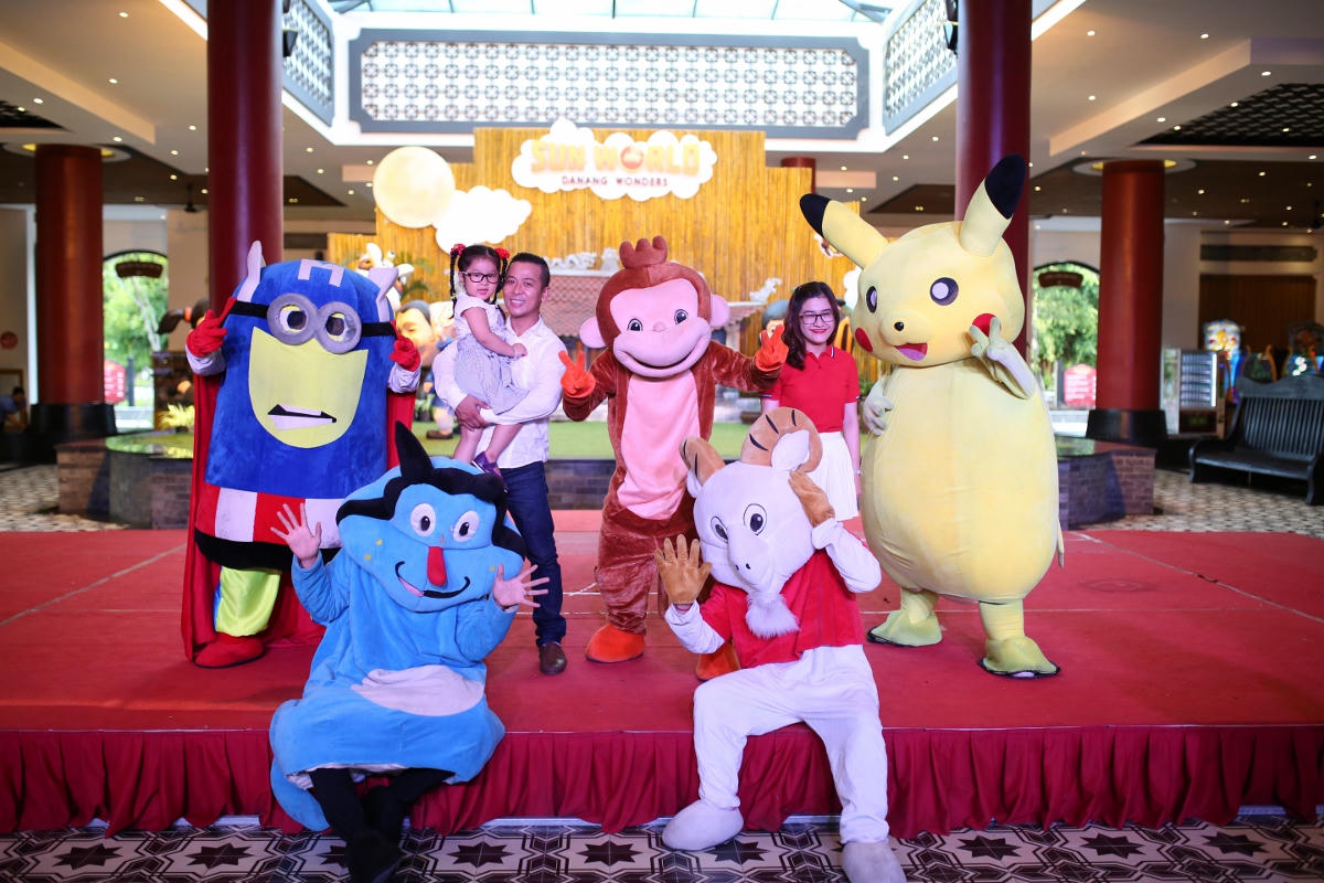 Check-in trung thu lớn nhất Đà thành ở Sun World Danang Wonders
