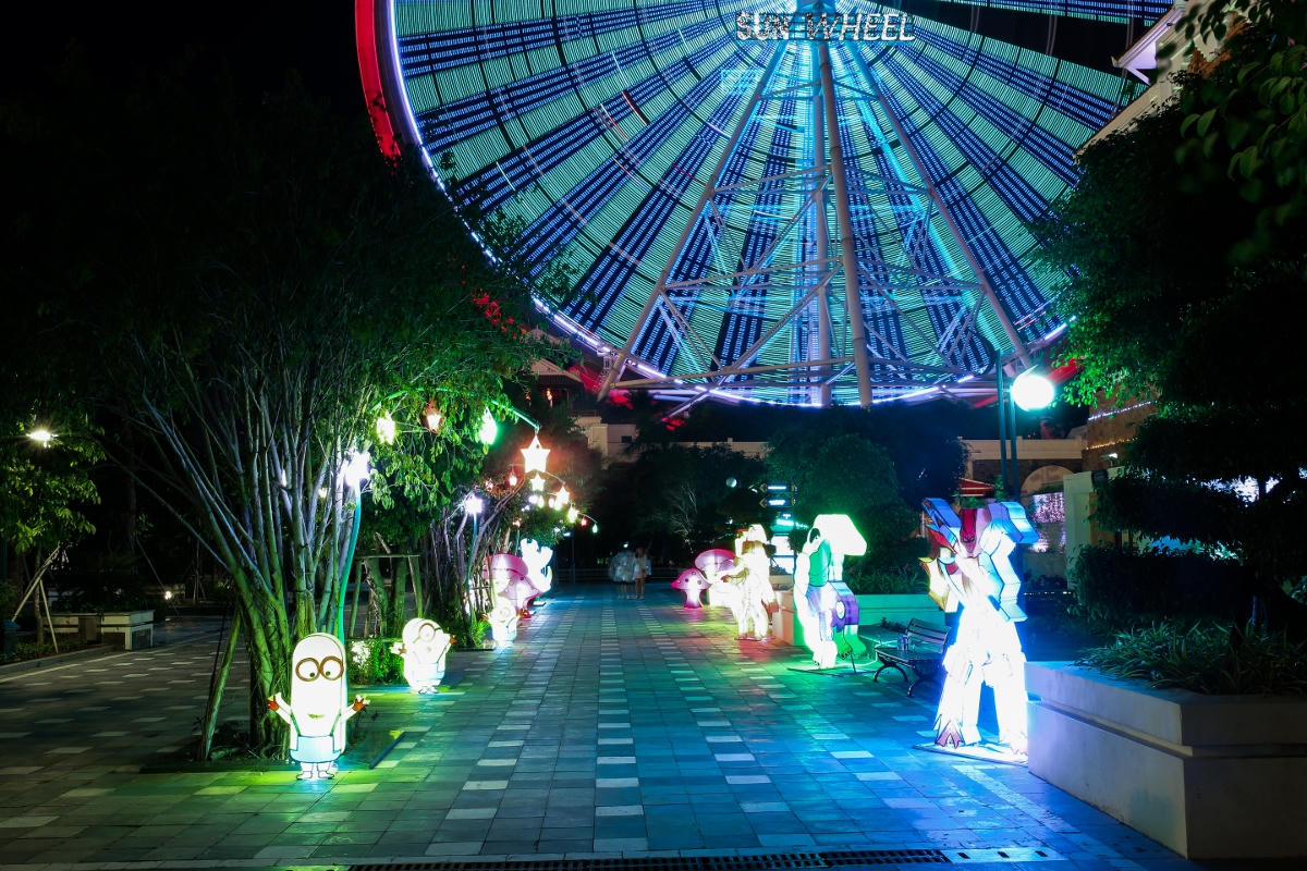 Check-in trung thu lớn nhất Đà thành ở Sun World Danang Wonders