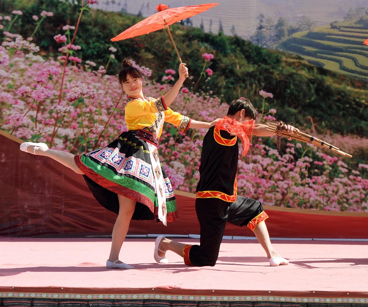 Độc đáo Lễ hội hoa Tam giác mạch Fansipan tháng 10/2017