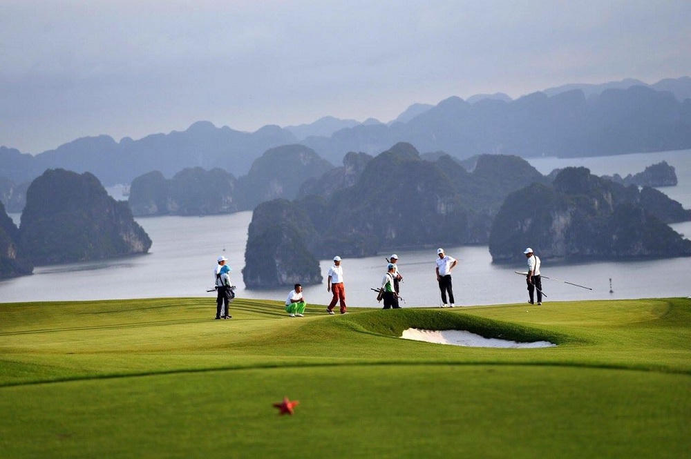 Ngắm sân FLC Ha Long Golf Club trước giờ khai mạc giải KLF Golf Tournament 2017