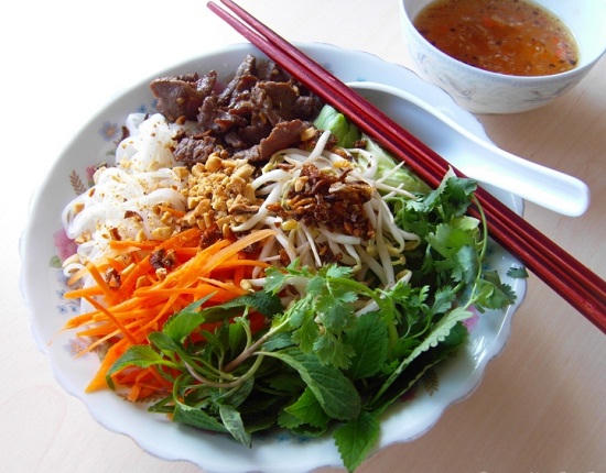 Kết quả hình ảnh cho bún bò Nam Bộ