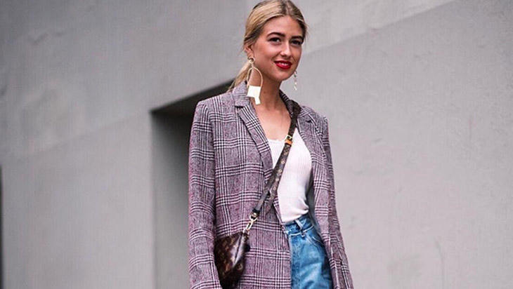 9 cách phối blazer kẻ ô đang khuynh đảo giới mộ điệu thời trang New York