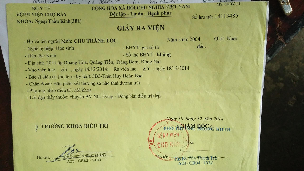 Bất thường trong kết luận điều tra vụ đứa trẻ gặp nạn thương tâm tại Đồng Nai