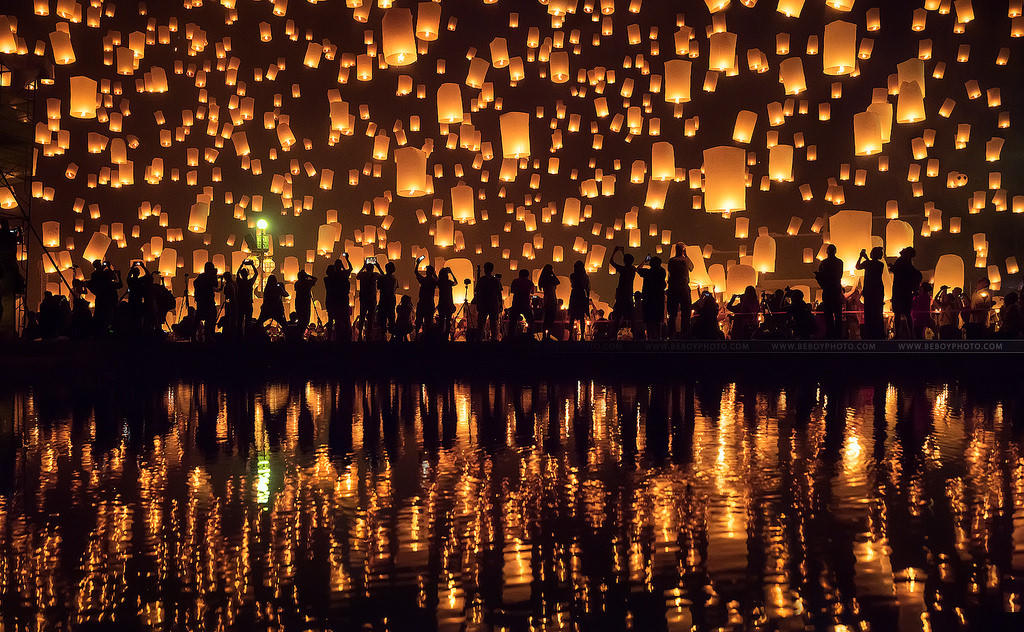 Di ngam Chiang Mai ruc sang trong le hoi Loy Krathong hinh anh 3