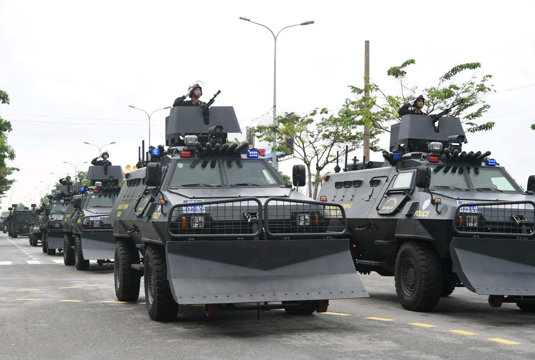 'Nín thở' ngắm lực lượng bảo vệ an ninh APEC 'trổ tài' trước Thủ tướng