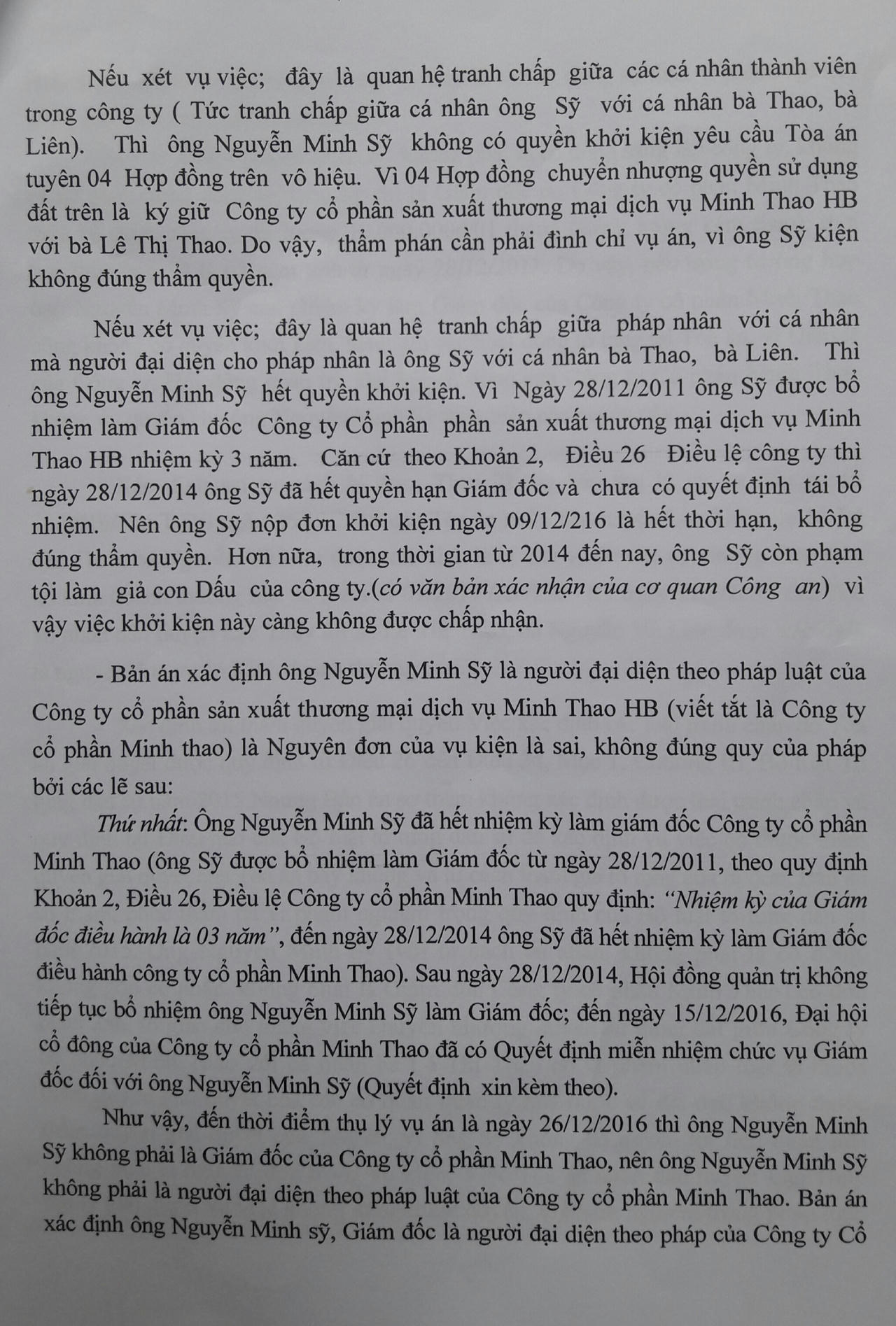 Hòa Bình: Cho rằng hai cấp tòa “xử sai”, đương sự “cầu cứu” giám đốc thẩm
