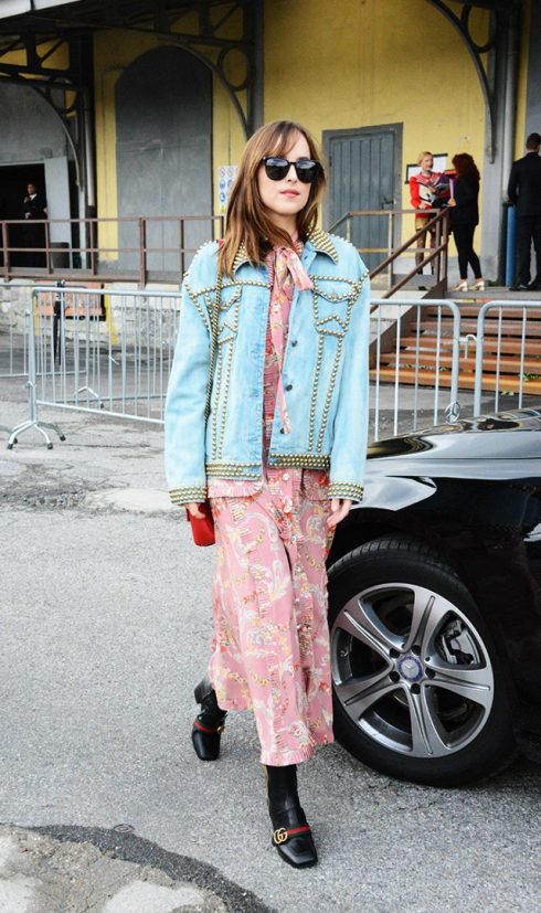 Váy hoa thanh lịch cho mùa thu