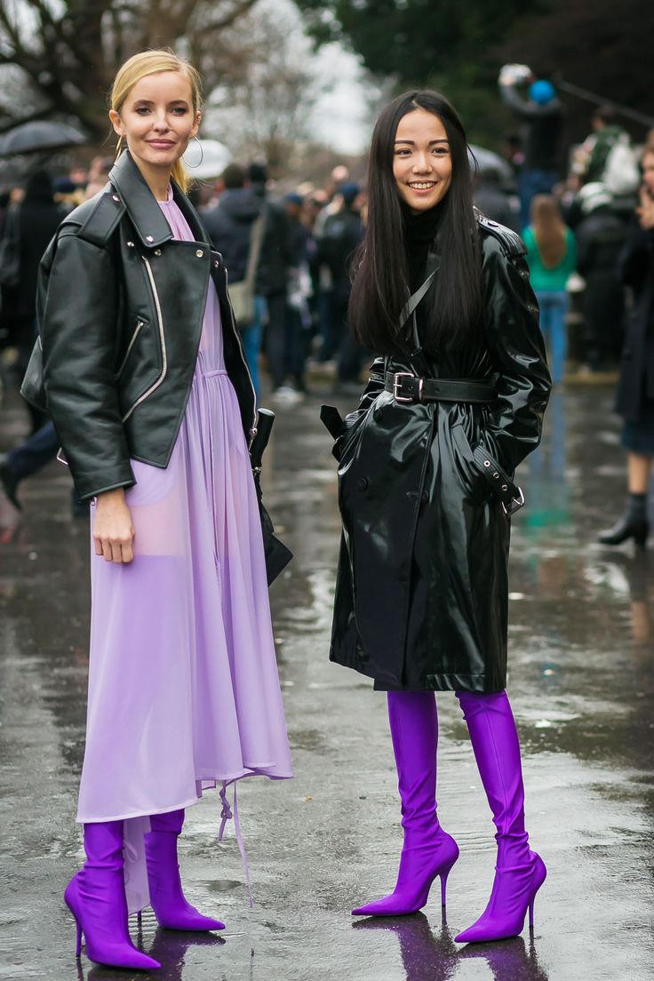 Sành điệu như Fashionista thứ thiệt cùng giày bốt cao gót