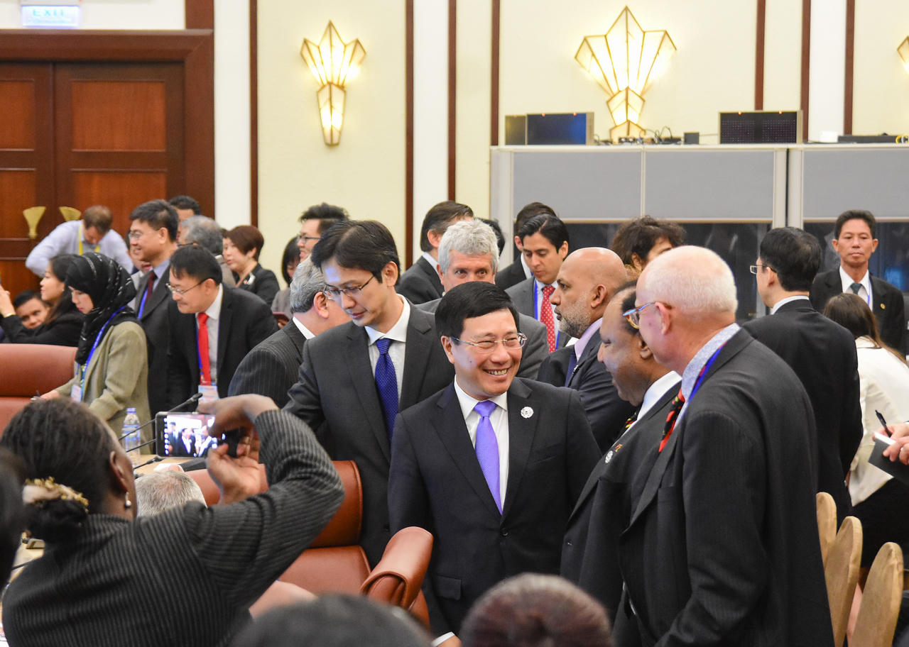 Đảm bảo an ninh cho khai mạc Hội nghị Liên Bộ trưởng Ngoại giao và Thương mại