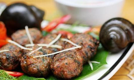 Kết quả hình ảnh cho món chả ốc