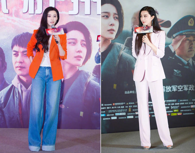 Phong cách khi mềm mại lúc nổi loạn của Phạm Băng Băng