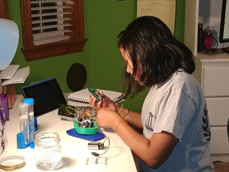 Phát minh cứu bao người của nữ sinh lớp 7