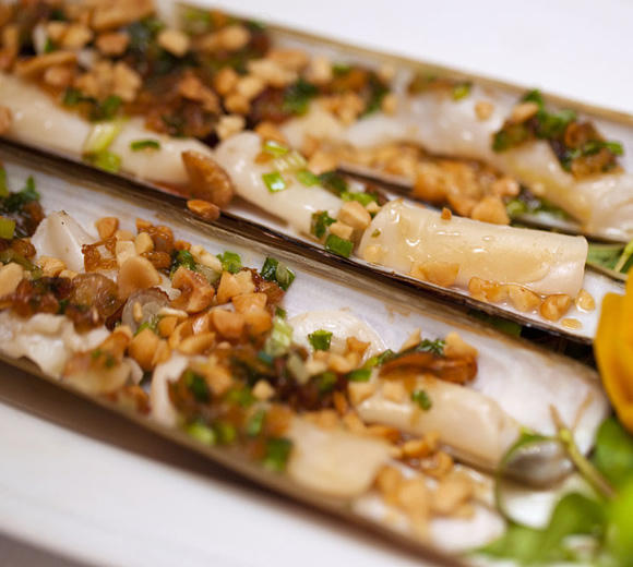 Kết quả hình ảnh cho ốc móng tay nướng mỡ hành