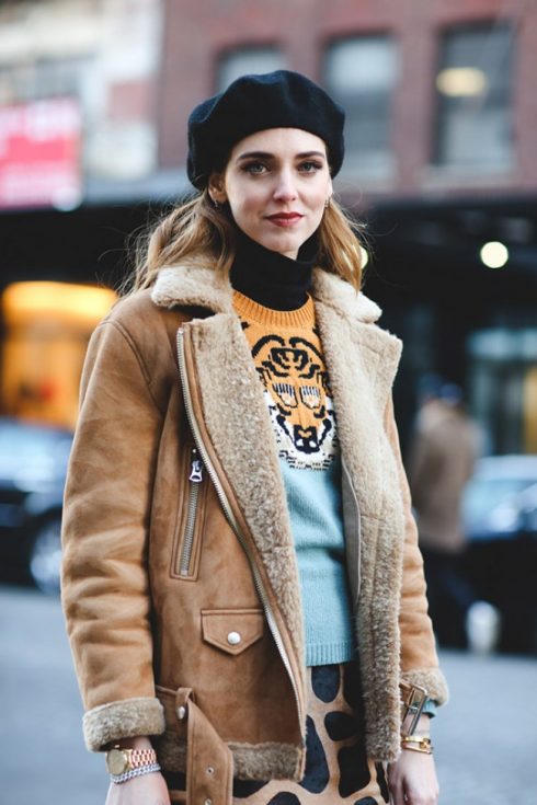 Cách phối đồ cùng mũ beret sành điệu